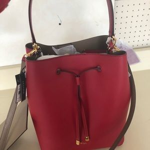Ralp Lauren Rad burgundy bag!